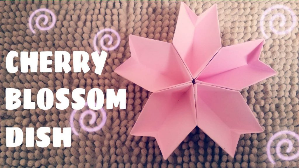 Teknik Melipat Origami Kusudama Bunga Sakura - ARTFORIA