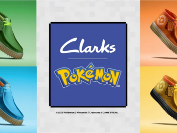 Clarks Torhill x Pokémon Kolaborasi Merek Sepatu dengan Karakter Pokémon